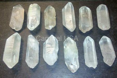 Natural Lemurian Crystal Points