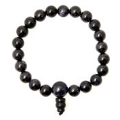Blue Goldstone Power Bracelet