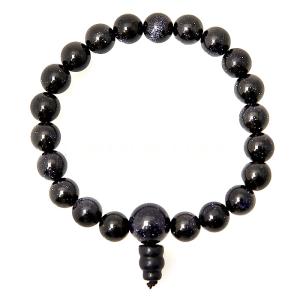 Blue Goldstone Power Bracelet