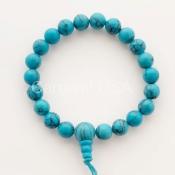 Howlite/Turquoise Power Bracelet