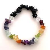 Chakra/Black Tourmaline Bracelet