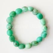 Chrysophrase Free Form Bracelet