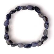 Iolite Free-Form Bead Bracelet