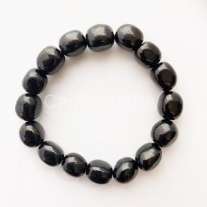 JET Free-Form Bead Bracelet