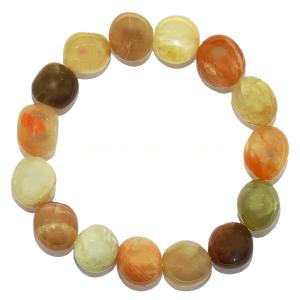 Moonstone Free-Form Bead Bracelet