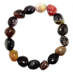Multicolor Tourmaline Free-Form Bracelet