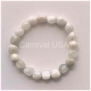 Rainbow Moonstone Free Form Bracelet