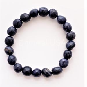 Sapphire Free-Form Bead Bracelet