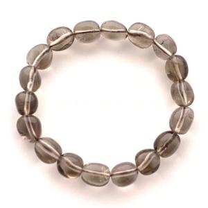 Smoky Quartz Bead Bracelet