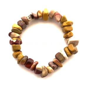 Mookaite Jasper Free-Form Tumbled Bracelet