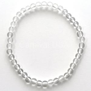Clear Quartz Tiny Bead Bracelet
