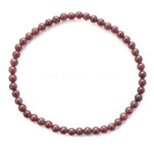 Garnet Tiny Bead Bracelet