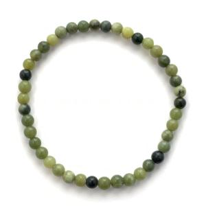Jade (Nephrite) Tiny Bead Bracelet