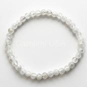 Rainbow Moonstone Tiny Bead Bracelet