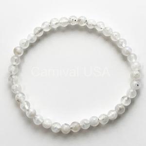 Rainbow Moonstone Tiny Bead Bracelet