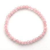 Rose Quartz Tiny Bead Bracelet