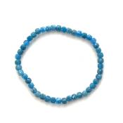 Apatite Faceted Tiny Bead Bracelet