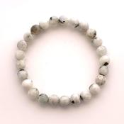 Rainbow Moonstone 8mm Bead Bracelet