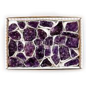 Amethyst Clusters Flat