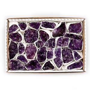Amethyst Clusters Flat