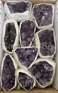 Amethyst Clusters Flat (MED)