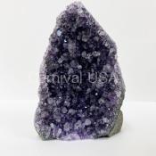 Amethyst Clusters Uruguay Cut Base