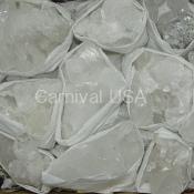 Clear Quartz Clusters Flat