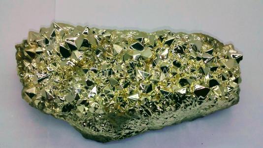 Gold Aura Amethyst Clusters XLG SIZE