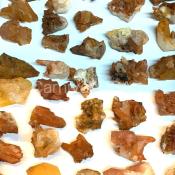 Tangerine Quartz clusters