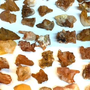 Tangerine Quartz clusters