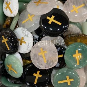 Cross Totem stone