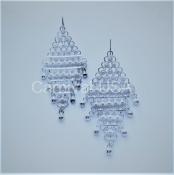 Sterling Silver Chandelier Earrings