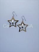 Sterling Silver Star Earrings