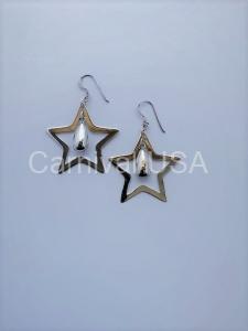 Sterling Silver Star Earrings