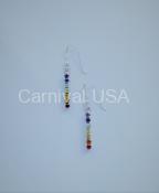 Chakra Faceted Stones Earrings