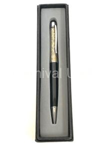 Gemstone Pen-Black w/Citrine