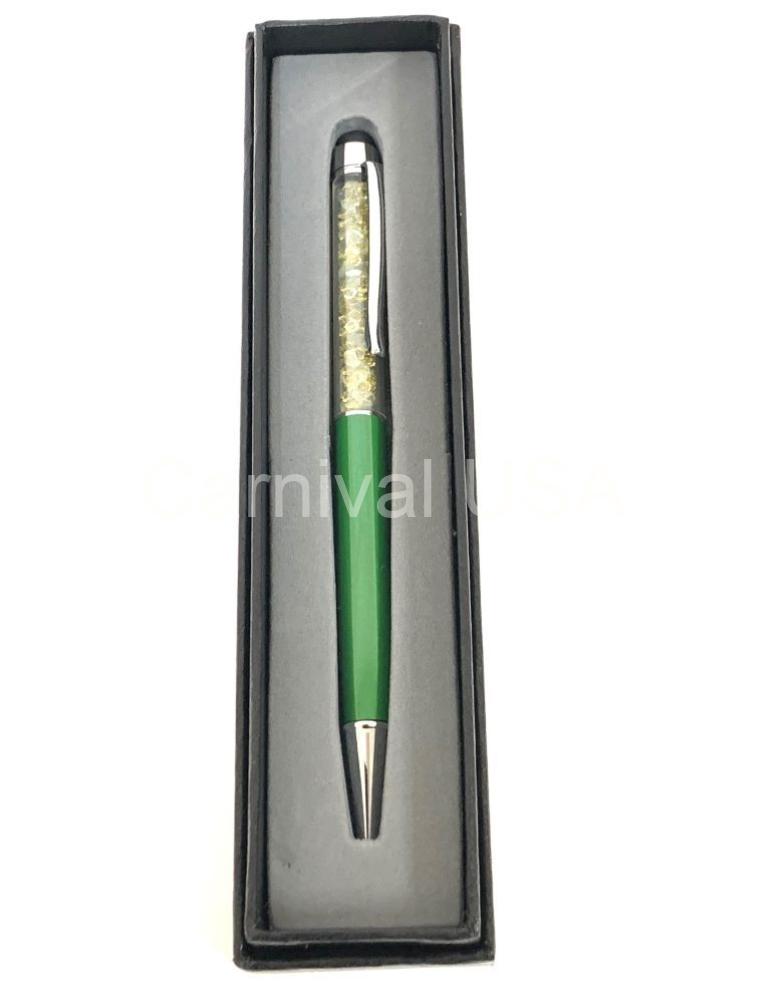 Gemstone Pen-Green w/Citrine