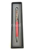 Gemstone Pen-Red w/Citrine