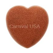 Red Goldstone Pocket Heart