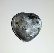 Larvikite Pocket Heart