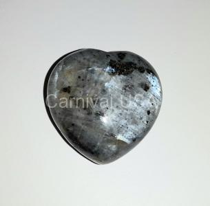 Larvikite Pocket Heart