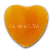Orange Calcite Pocket Heart