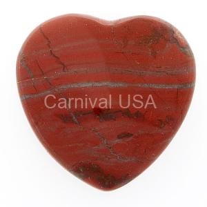 Red Jasper Hand Held Heart 1.6