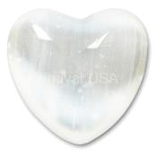 Selenite Palm Heart