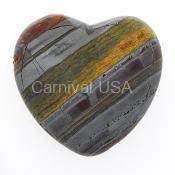 Tiger Iron Hand Held Heart