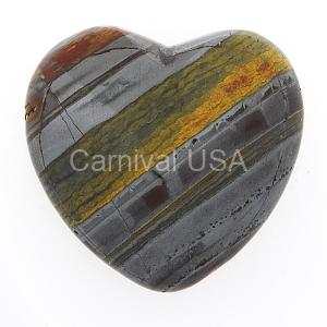 Tiger Iron Hand Held Heart
