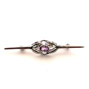 Amethyst Pin