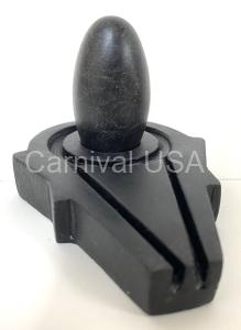 Black Shiva Lingham 2 with stand