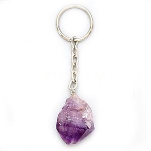 Amethyst Point Keychains