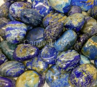 LapisB Tumbled Stones